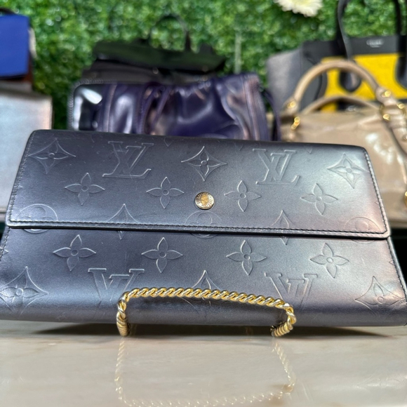 Louis Vuitton Porte Tresor International Wallet Vernis RARE - Picture 7 of 17